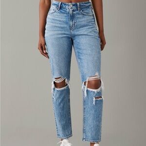 american eagle mom jeans